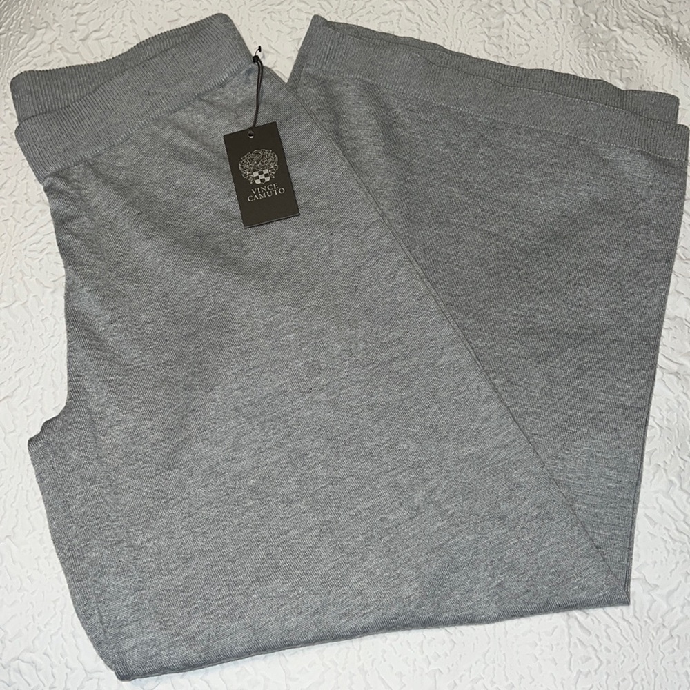 Wide Leg Sweater Pants - Picture 4 of 10